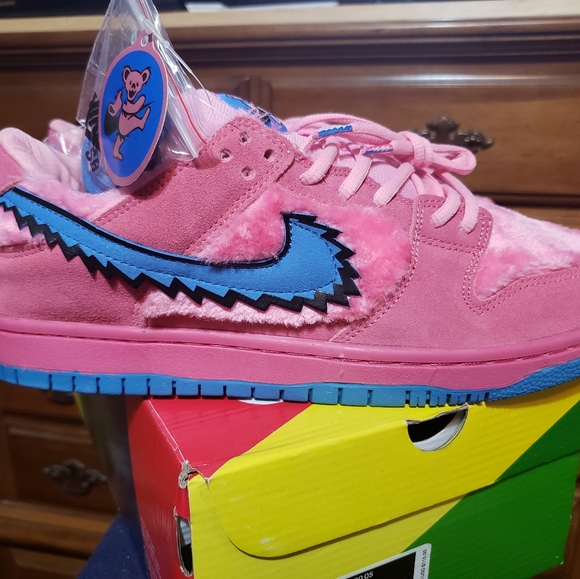 pink bear dunks